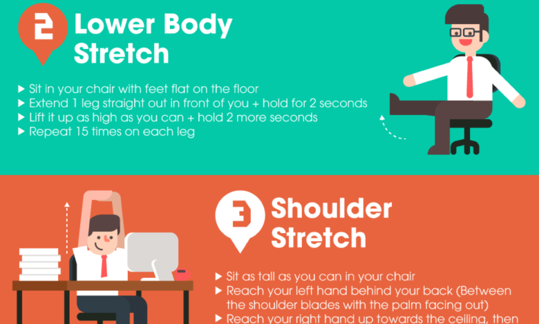 7 Exercises You Can Do Right In Your Chair!